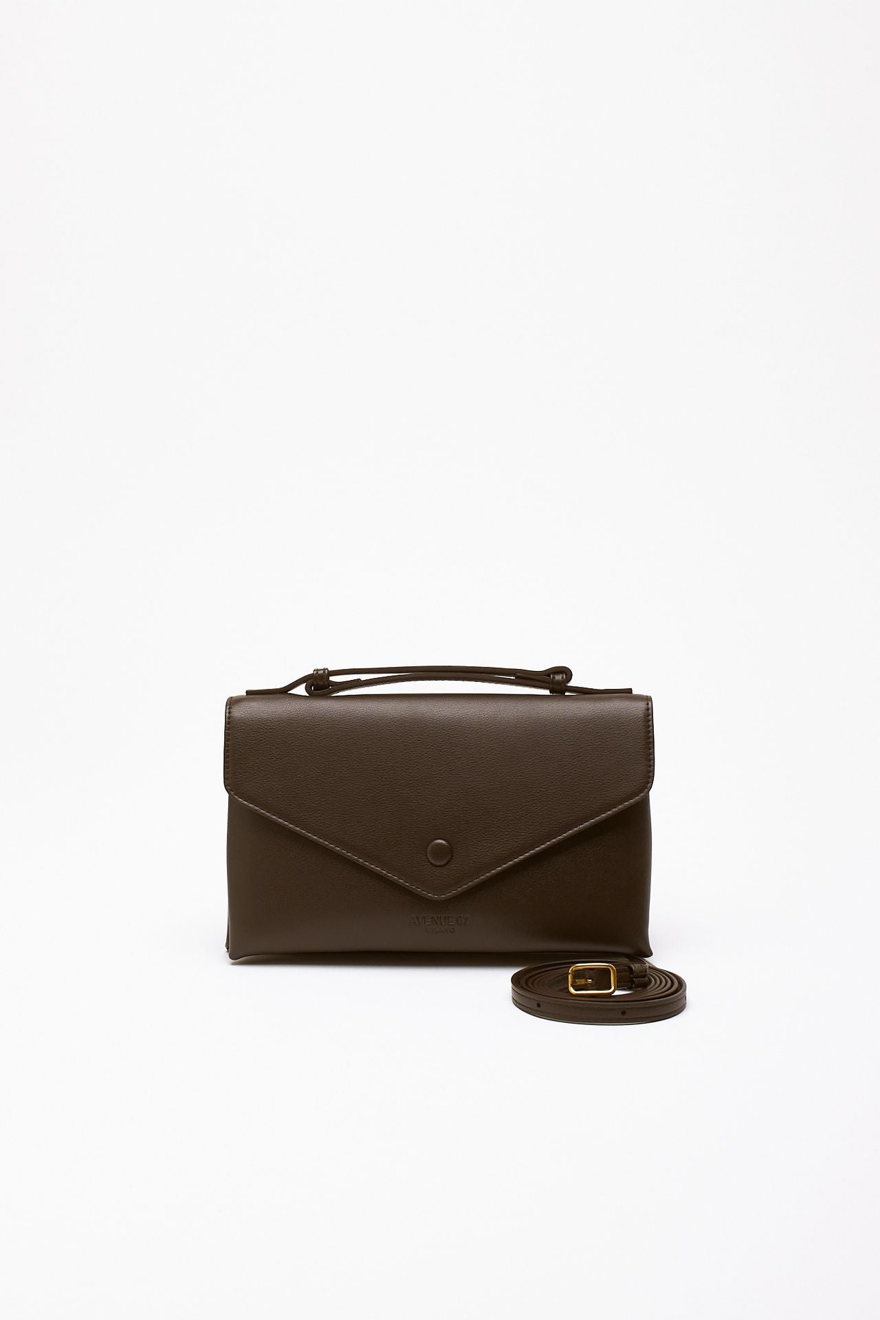 Borsa ANGELINA in pelle testa di moro donna Avenue 67 - 4