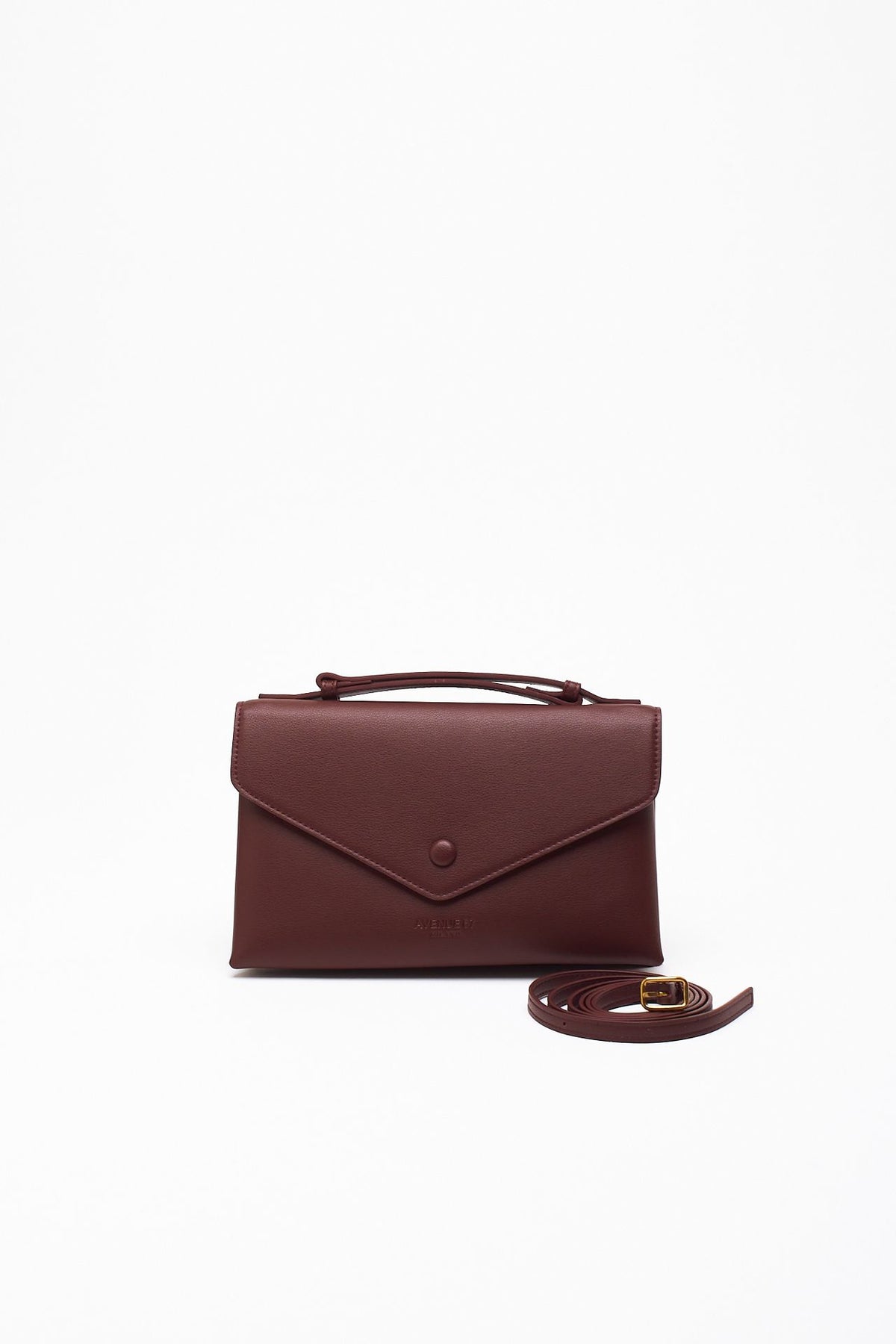 Borsa ANGELINA in pelle bordeaux donna Avenue 67 - 5
