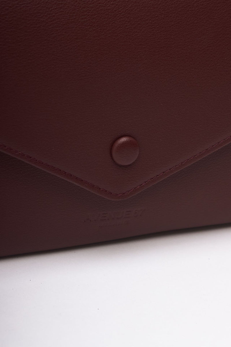 Borsa ANGELINA in pelle bordeaux donna Avenue 67 - 6