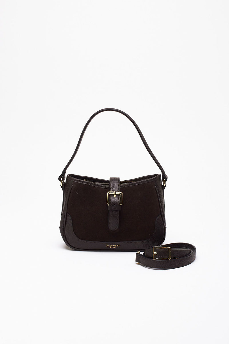 Borsa ISADORA in pelle testa di moro donna Avenue 67 - 5