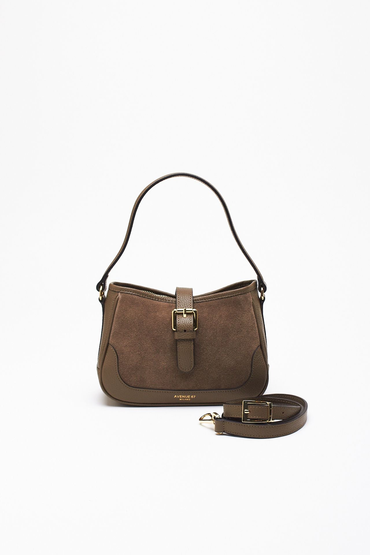 Borsa ISADORA in pelle tortora donna Avenue 67 - 4