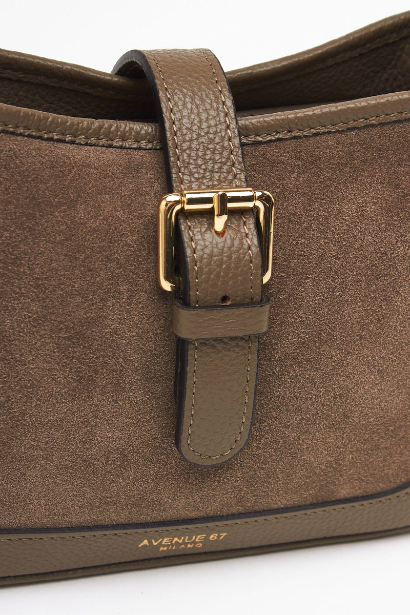Borsa ISADORA in pelle tortora donna Avenue 67 - 5