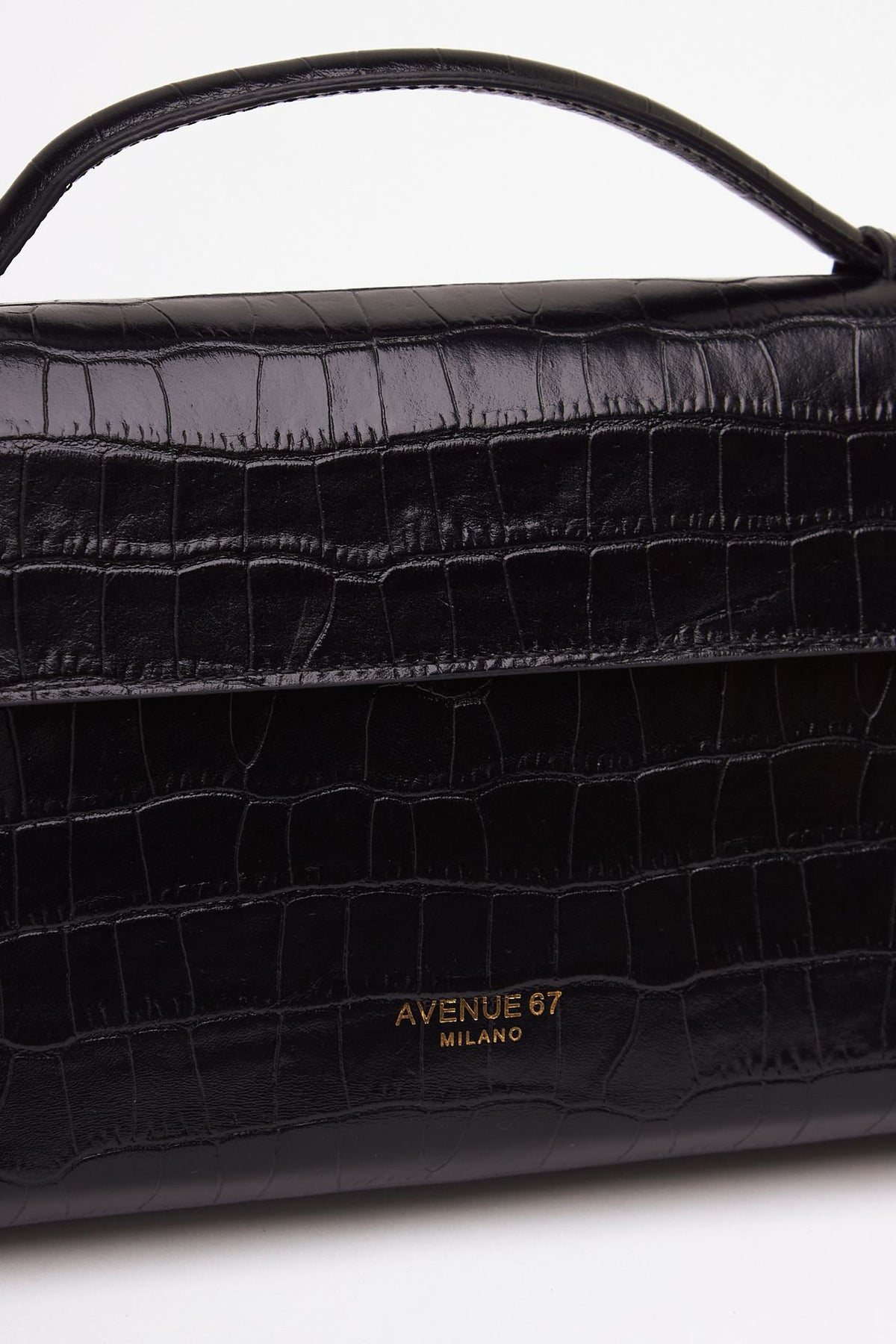 Borsa PALOMA in pelle cocco nero donna Avenue 67 - 2