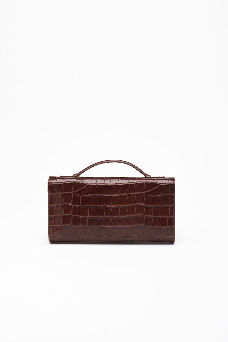 Borsa PALOMA in pelle cocco testa di moro donna Avenue 67 - 3