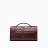 Borsa PALOMA in pelle cocco testa di moro donna Avenue 67 - 6