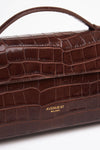 Borsa PALOMA in pelle cocco testa di moro donna Avenue 67 - 5