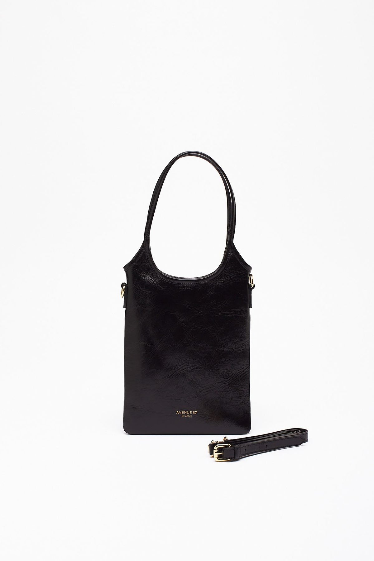 Borsa SHANTY XS in pelle nero donna Avenue 67 - 5
