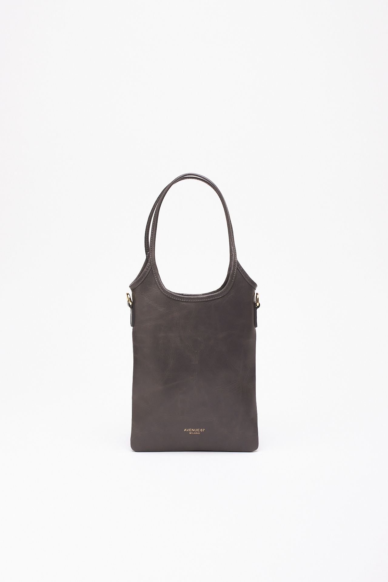Borsa SHANTY XS in pelle grigio donna Avenue 67 - 1