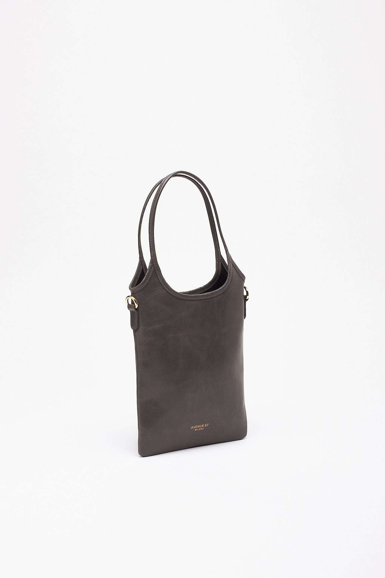 Borsa SHANTY XS in pelle grigio donna Avenue 67 - 2