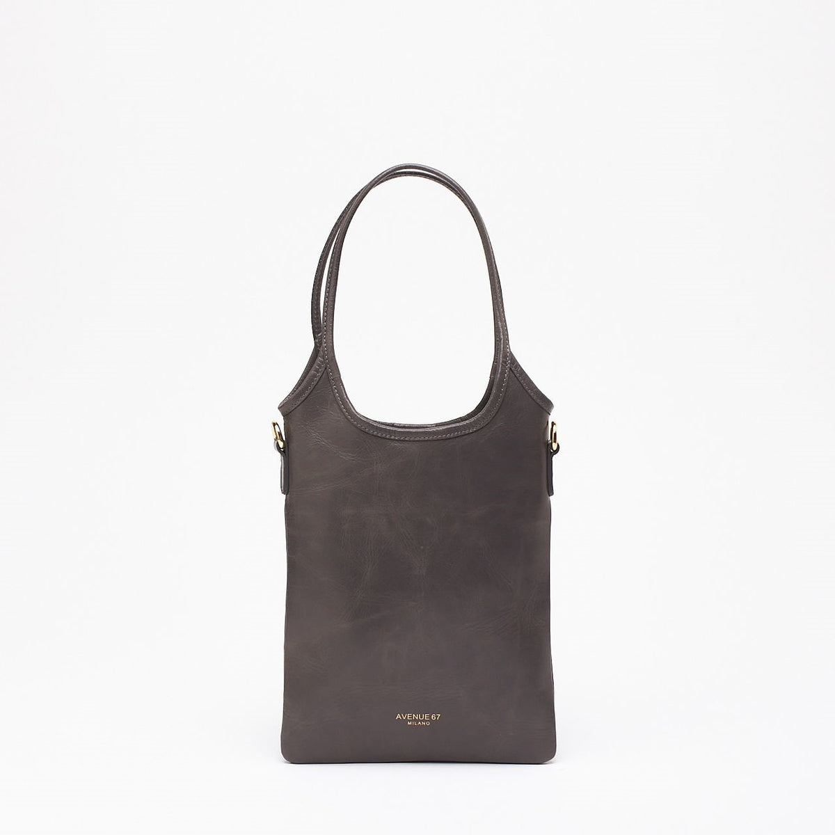 Borsa SHANTY XS in pelle grigio donna Avenue 67 - 7