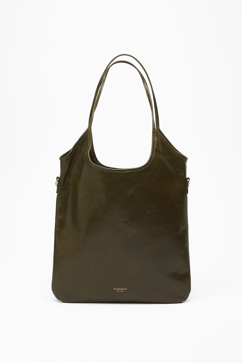 Borsa SHANTY in pelle verdone donna Avenue 67 - 1