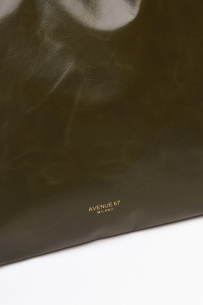 Borsa SHANTY in pelle verdone donna Avenue 67 - 3