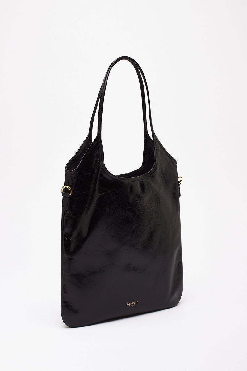 Borsa SHANTY in pelle nero donna Avenue 67 - 3