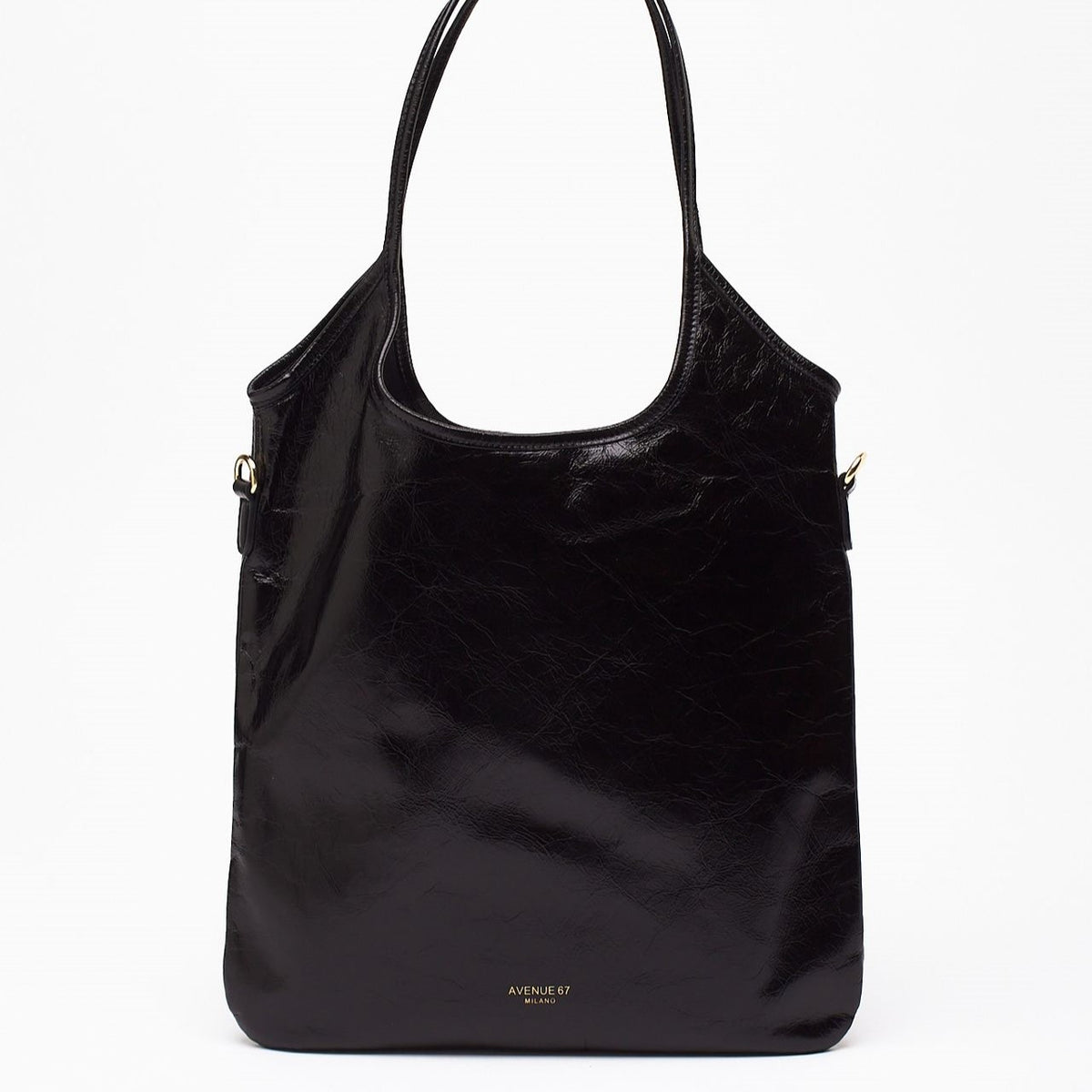 Borsa SHANTY in pelle nero donna Avenue 67 - 7