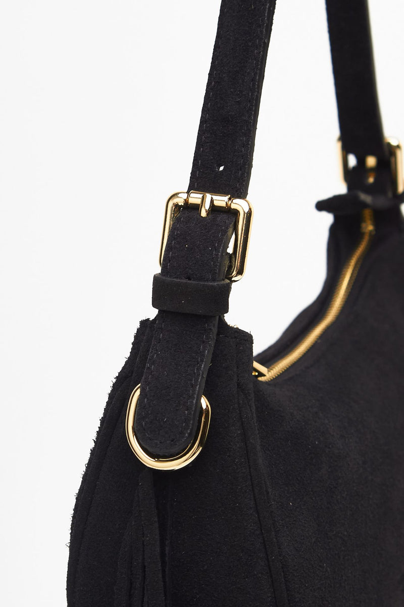 Borsa FEDRA in pelle nero donna Avenue 67 - 5