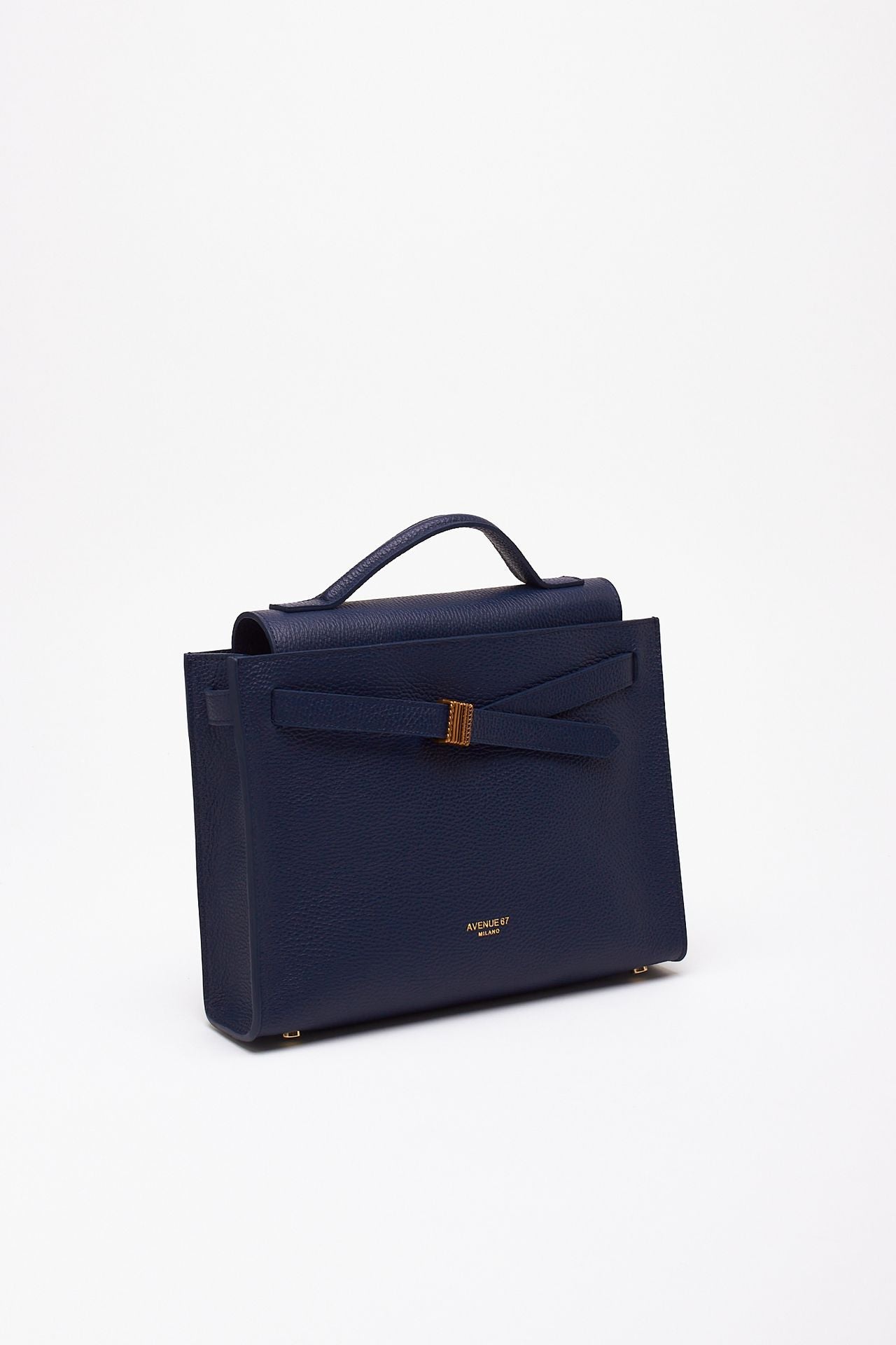 Borsa MILA in pelle dollaro blu donna Avenue 67 - 3