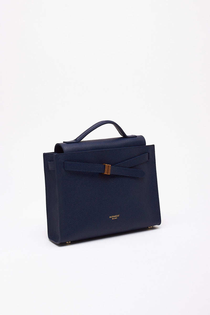 Borsa MILA in pelle dollaro blu donna Avenue 67 - 3