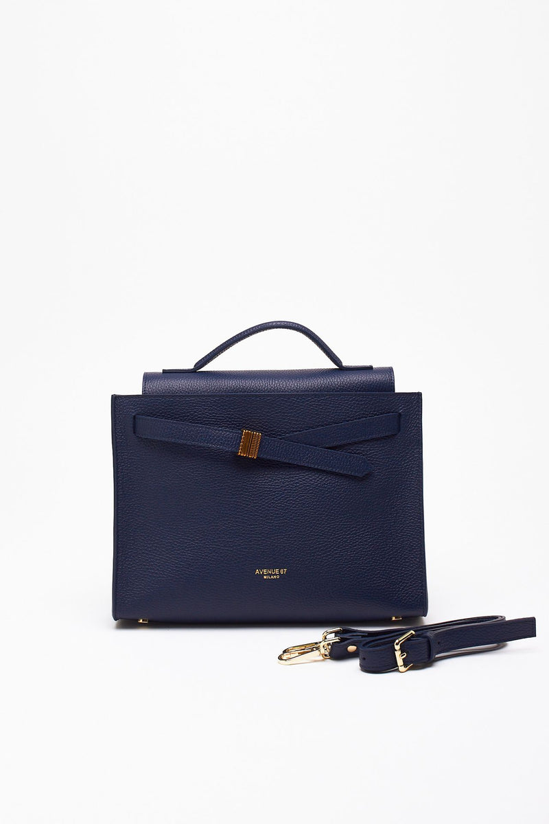 Borsa MILA in pelle dollaro blu donna Avenue 67 - 5