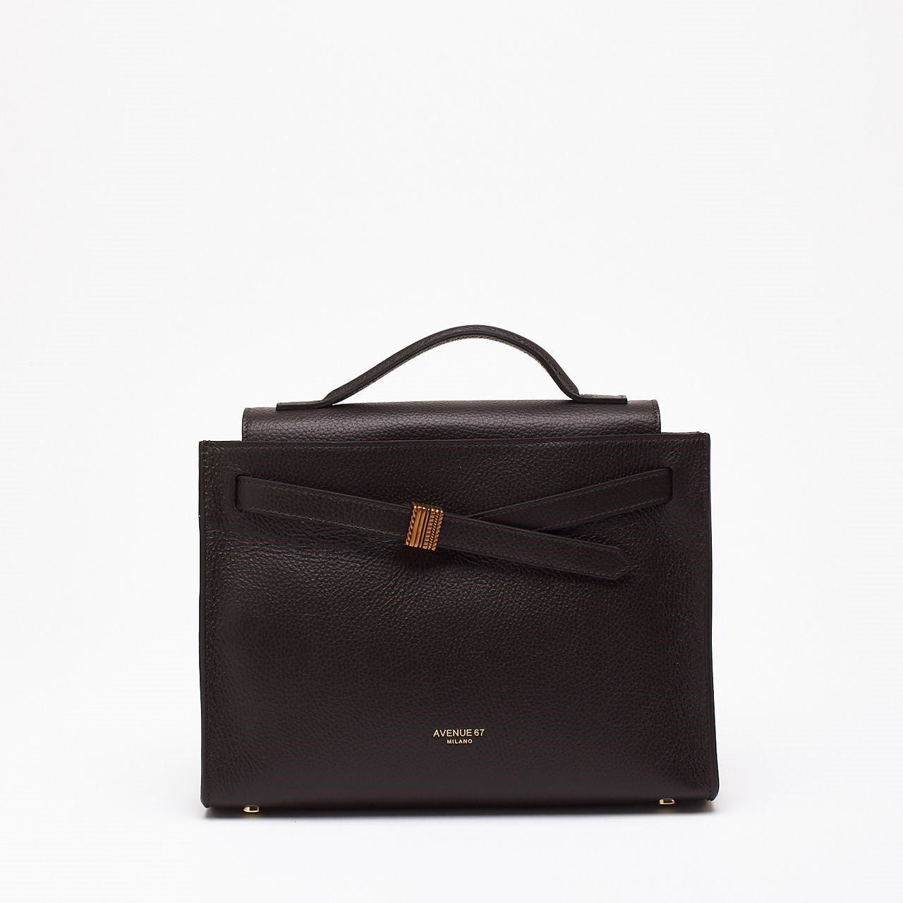 Borsa MILA in pelle dollaro testa di moro donna Avenue 67 - 7