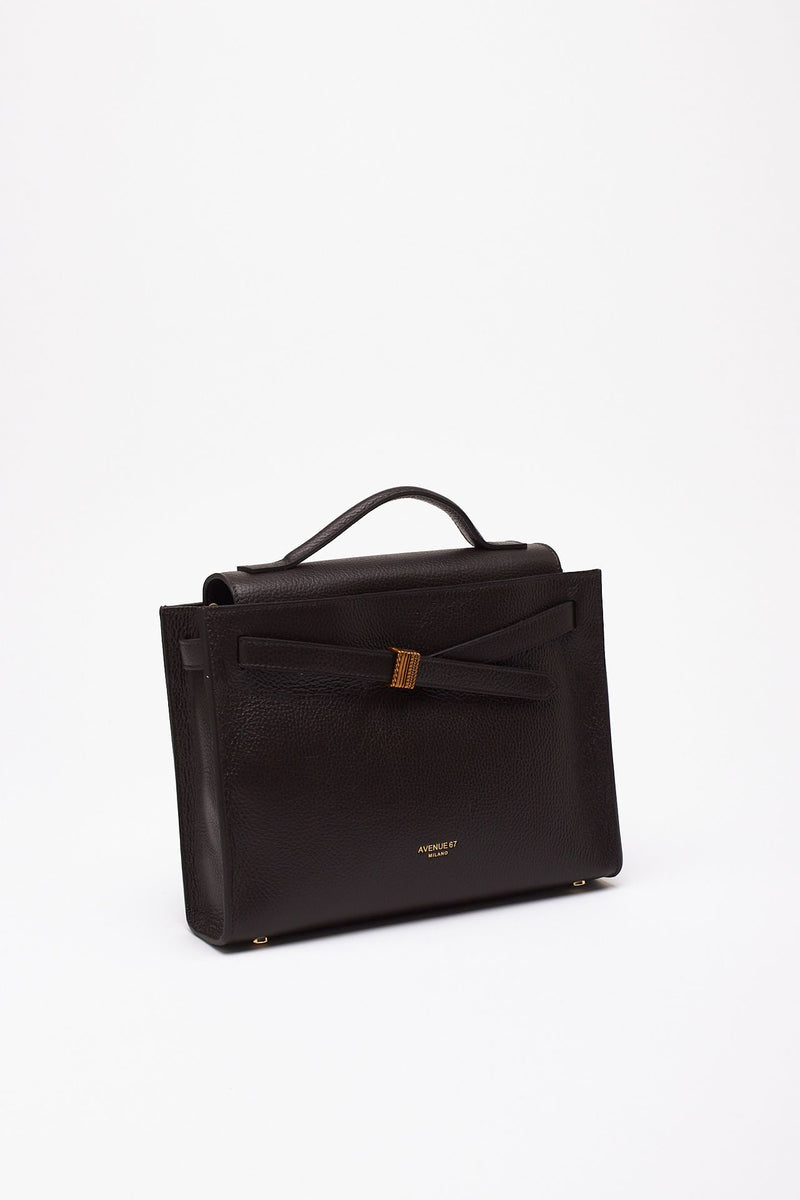 Borsa MILA in pelle dollaro testa di moro donna Avenue 67 - 3