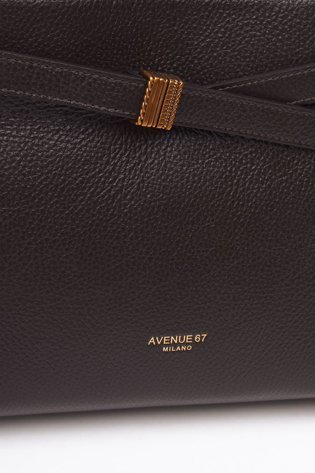 Borsa MILA in pelle dollaro testa di moro donna Avenue 67 - 6