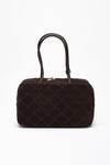 Borsa TRUNKY in suede testa di moro donna Avenue 67 - 1