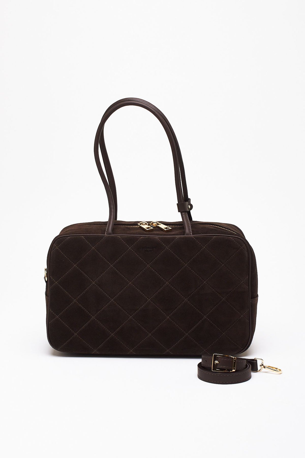 Borsa TRUNKY in suede testa di moro donna Avenue 67 - 5