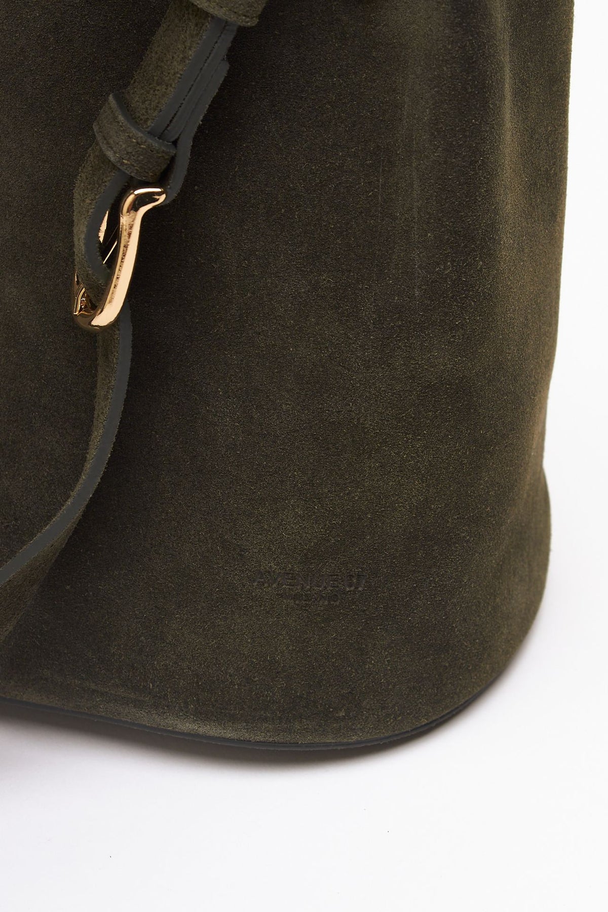 Borsa NOELIA in pelle scamosciata verde donna Avenue 67 - 2
