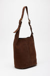 Borsa NOELIA in pelle scamosciata testa di moro donna Avenue 67 - 2