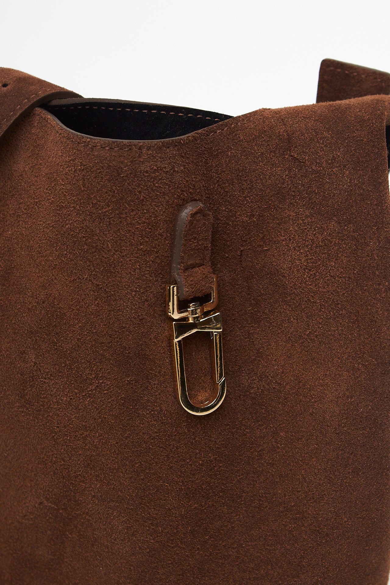 Borsa NOELIA in pelle scamosciata testa di moro donna Avenue 67 - 5