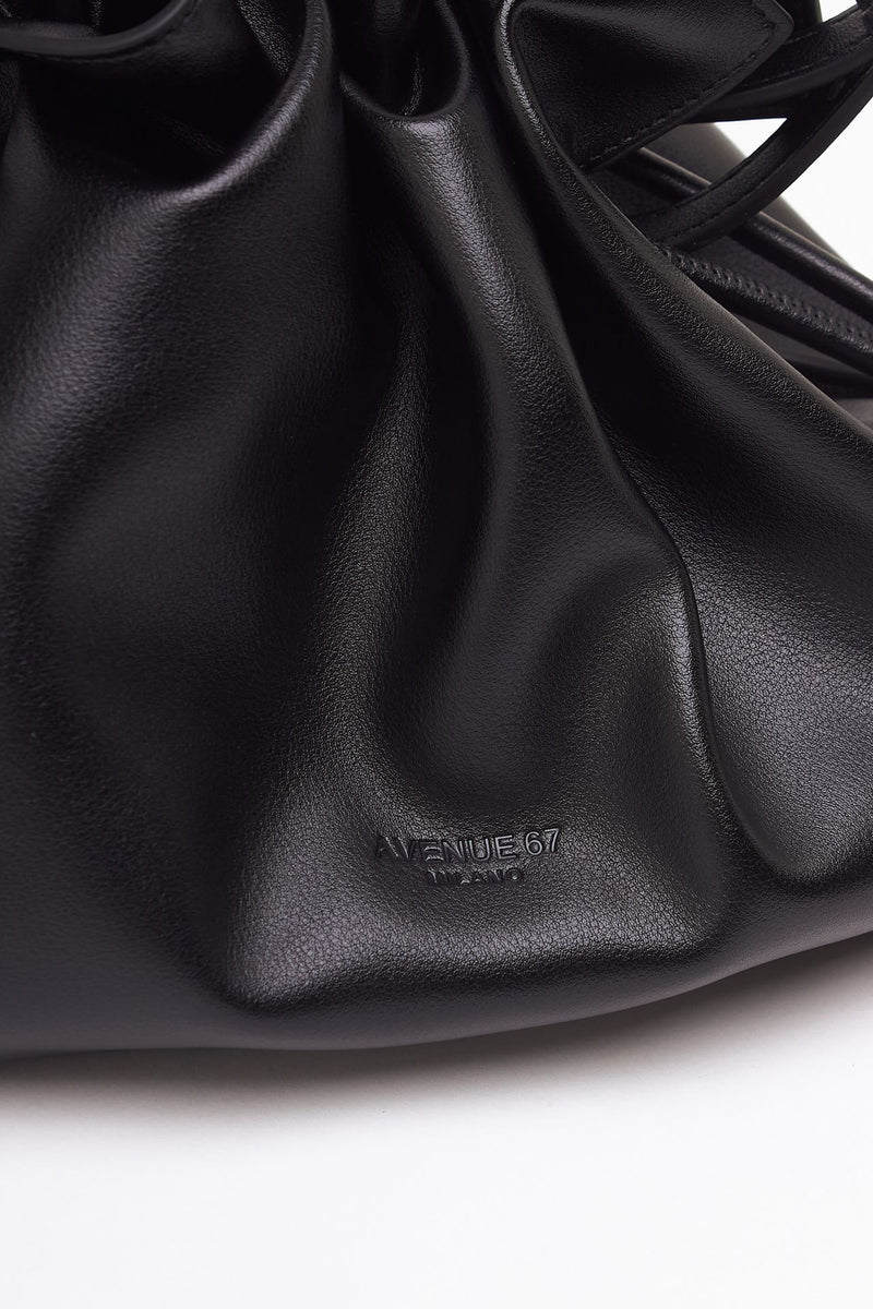Borsa ELARA in pelle liscia nero donna Avenue 67 - 2