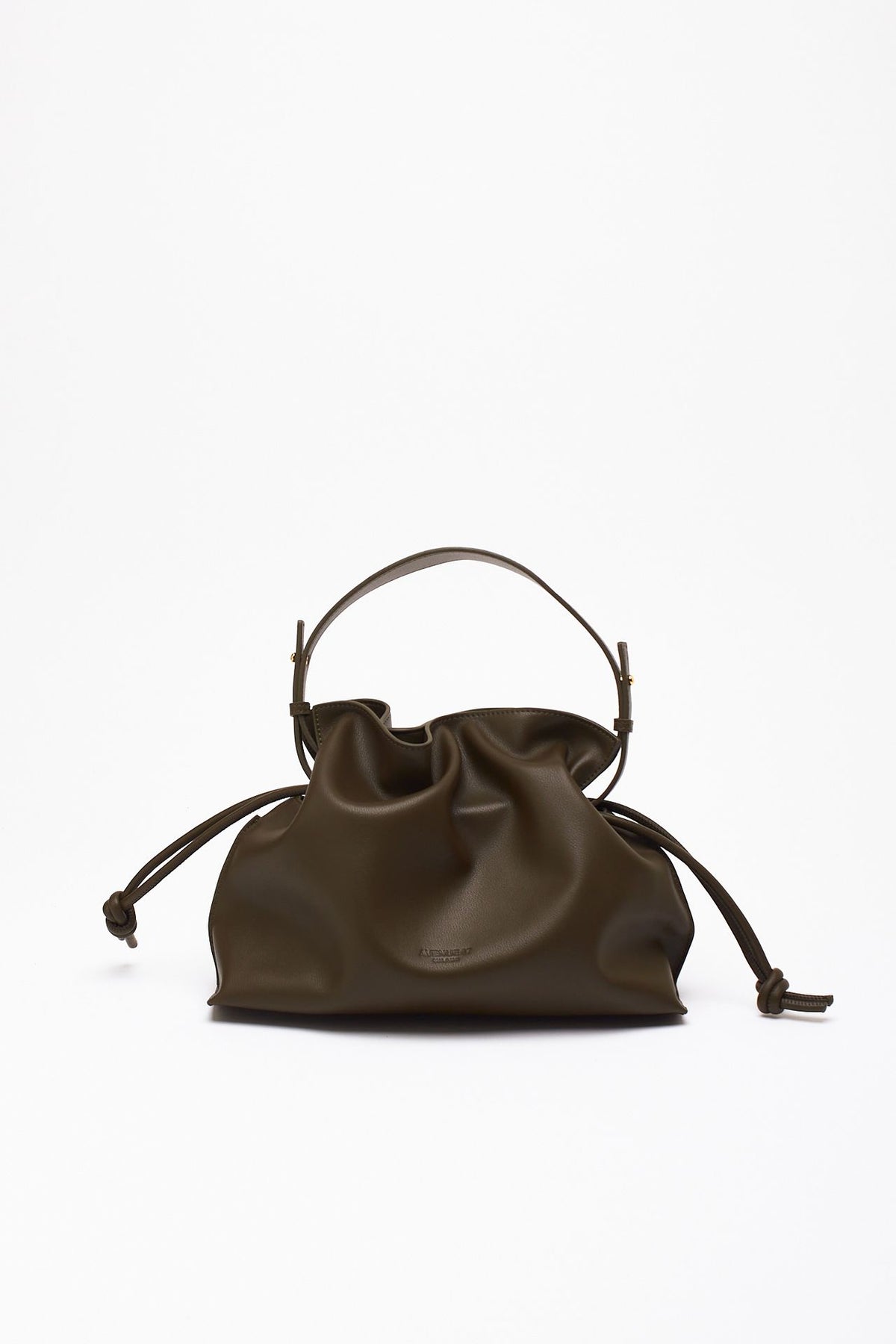 Borsa ELARA in pelle liscia verde militare donna Avenue 67 - 1