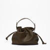 Borsa ELARA in pelle liscia verde militare donna Avenue 67 - 8