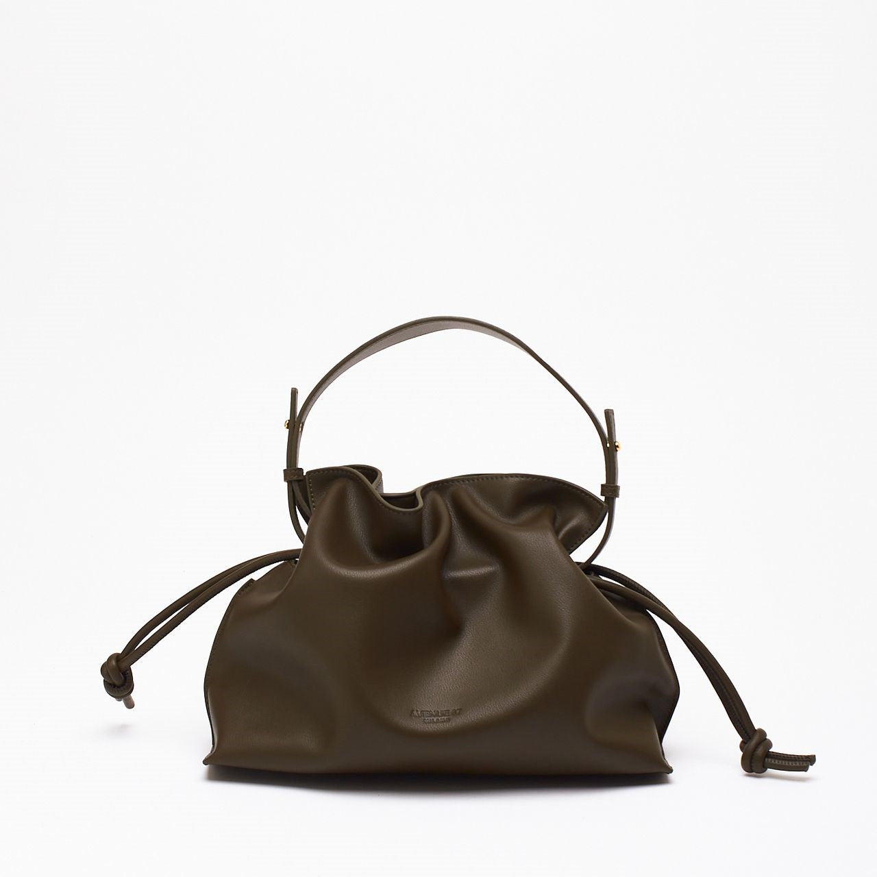 Borsa ELARA in pelle liscia verde militare donna Avenue 67 - 8