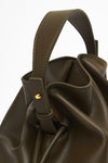 Borsa ELARA in pelle liscia verde militare donna Avenue 67 - 2