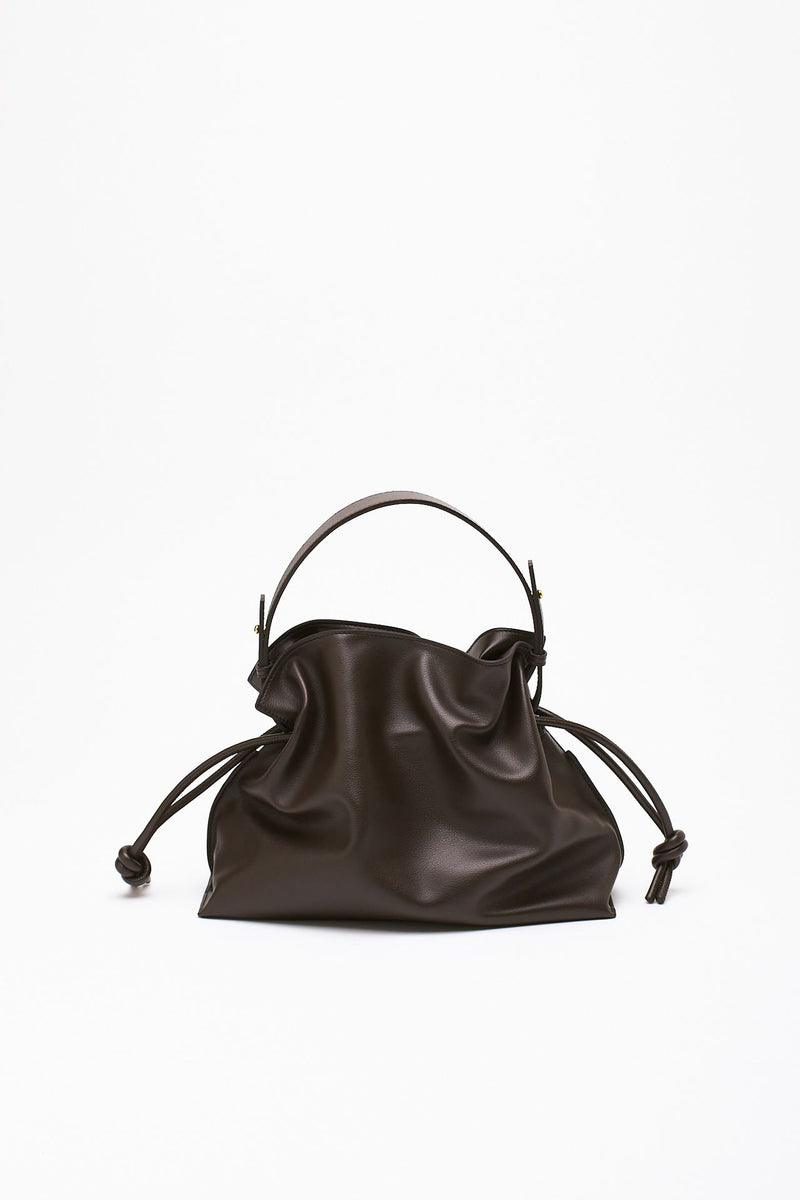 Borsa ELARA in pelle liscia testa di moro donna Avenue 67 - 4