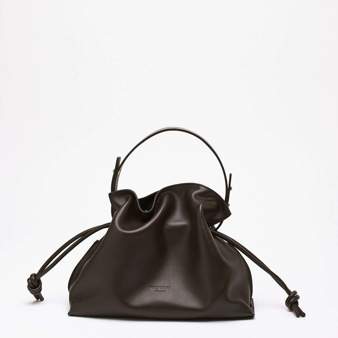 Borsa ELARA in pelle liscia testa di moro donna Avenue 67 - 8
