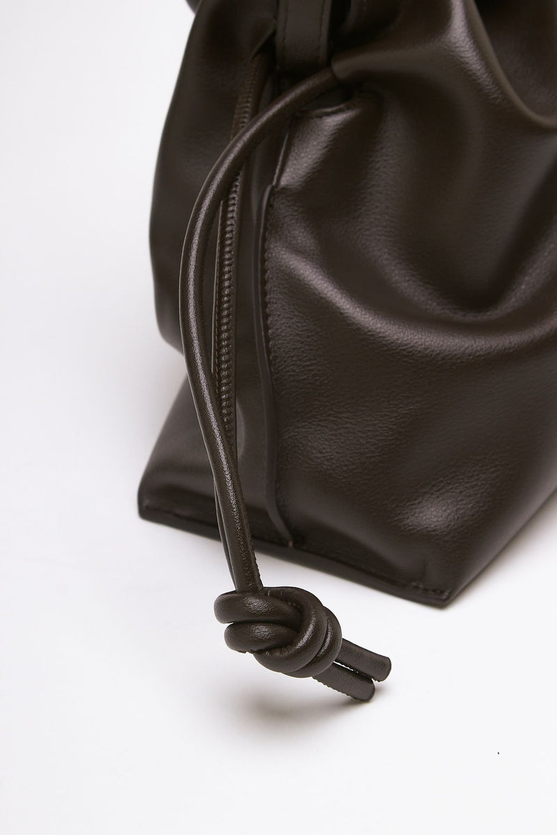 Borsa ELARA in pelle liscia testa di moro donna Avenue 67 - 7