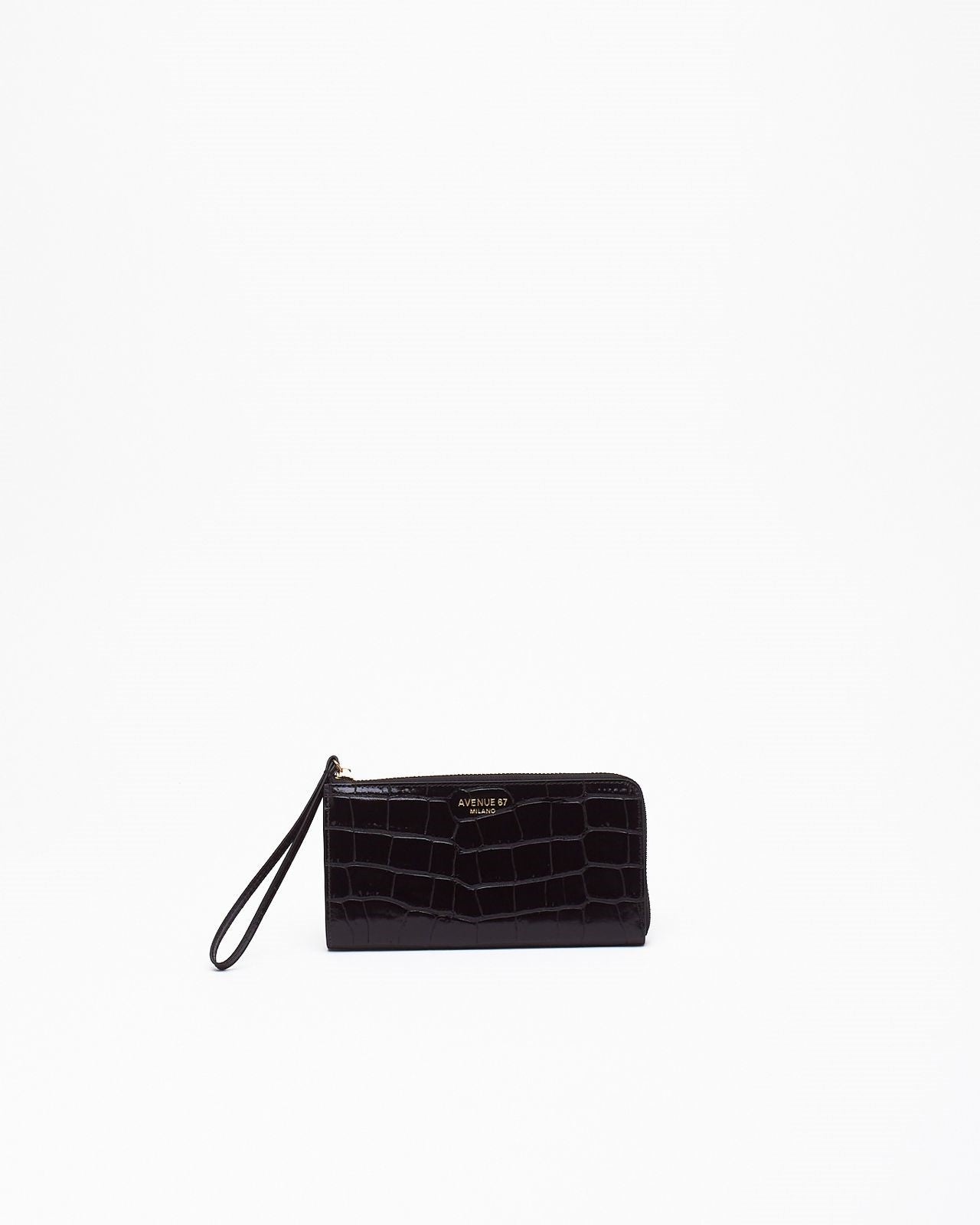 Portafogli SAM COCCO in pelle nero donna Avenue 67 - 3