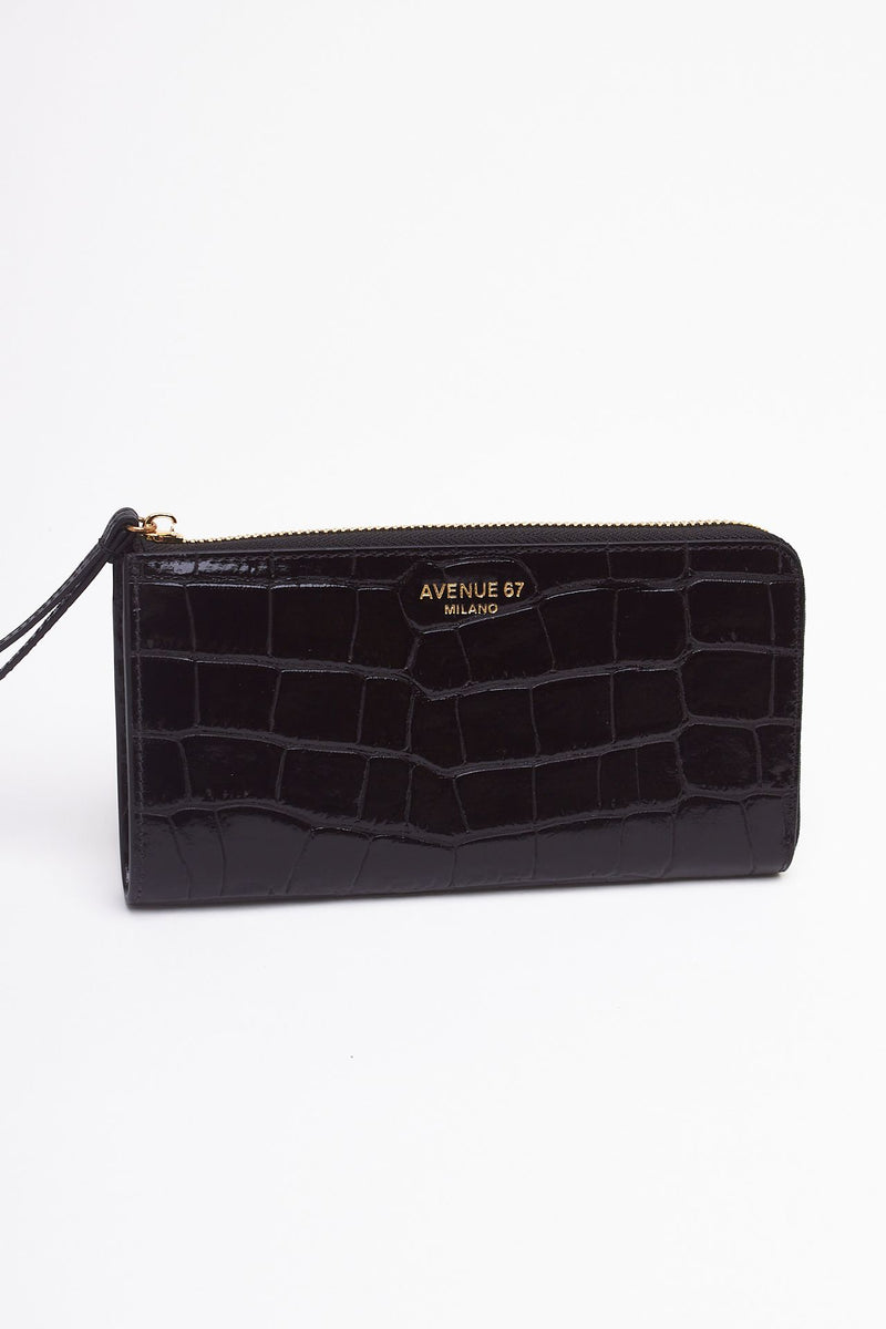 Portafogli SAM COCCO in pelle nero donna Avenue 67 - 2