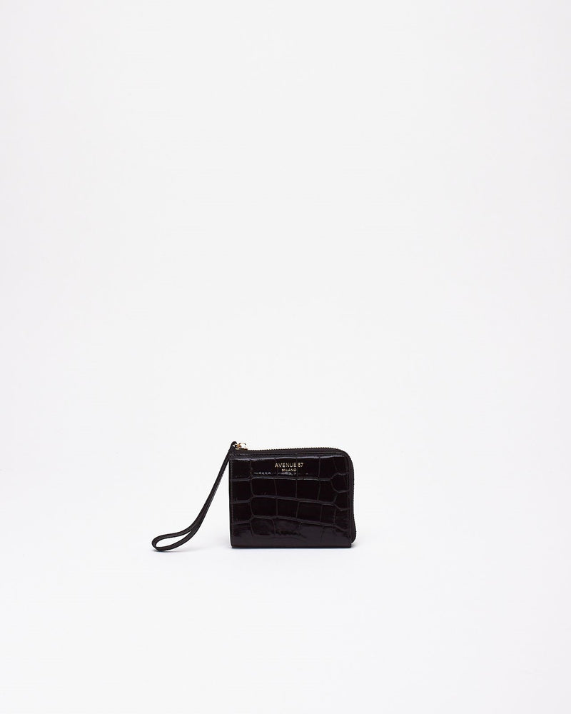 Portafogli JILL COCCO in pelle nero donna Avenue 67 - 3
