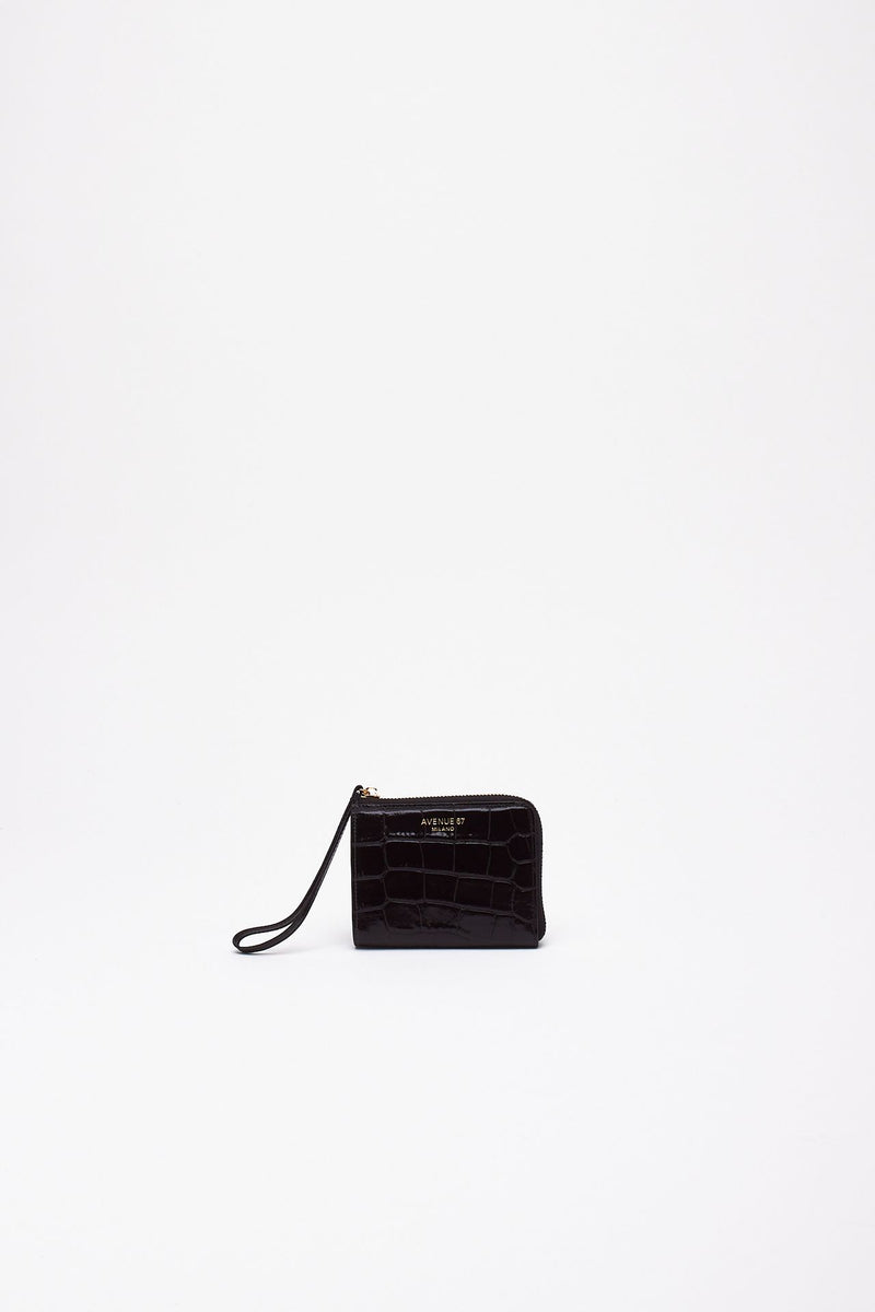 Portafogli JILL COCCO in pelle nero donna Avenue 67 - 1