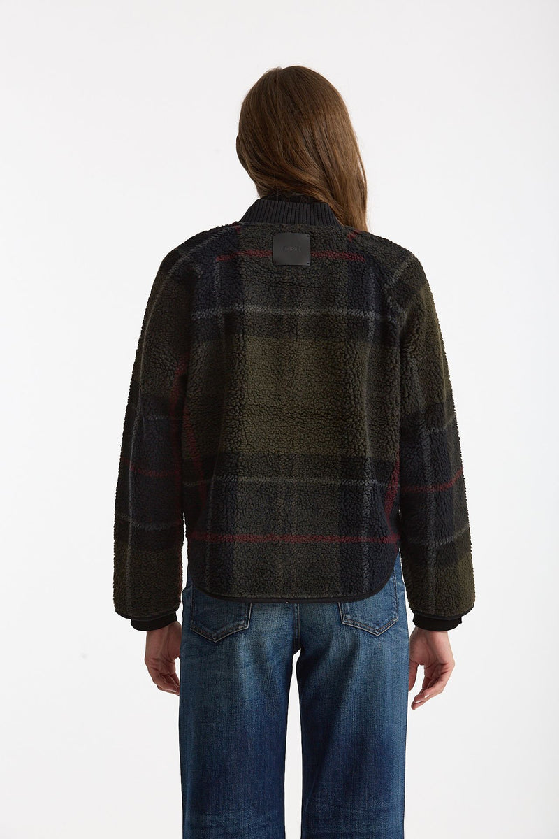 Felpa orsetto KIRKLEES FLEECE check donna Barbour - 3