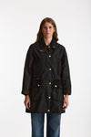 Giaccone cerato MODERN BEAUFORT WAX nero donna Barbour - 5
