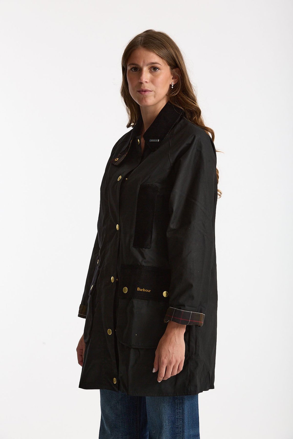 Giaccone cerato MODERN BEAUFORT WAX nero donna Barbour - 1
