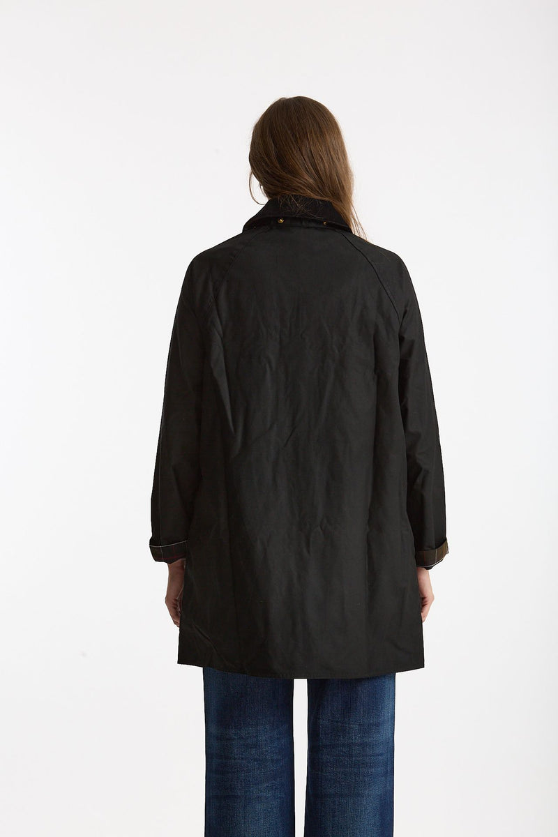 Giaccone cerato MODERN BEAUFORT WAX nero donna Barbour - 3
