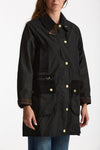 Giaccone cerato MODERN BEAUFORT WAX nero donna Barbour - 4