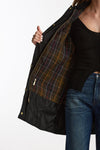 Giaccone cerato MODERN BEAUFORT WAX nero donna Barbour - 8