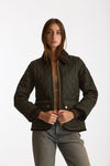 Giubbino trapuntato FITTED BEADNELL QUILT verde donna Barbour - 1