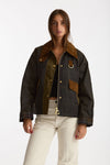 Giubbino cerato IRENE WAX verde donna Barbour - 2